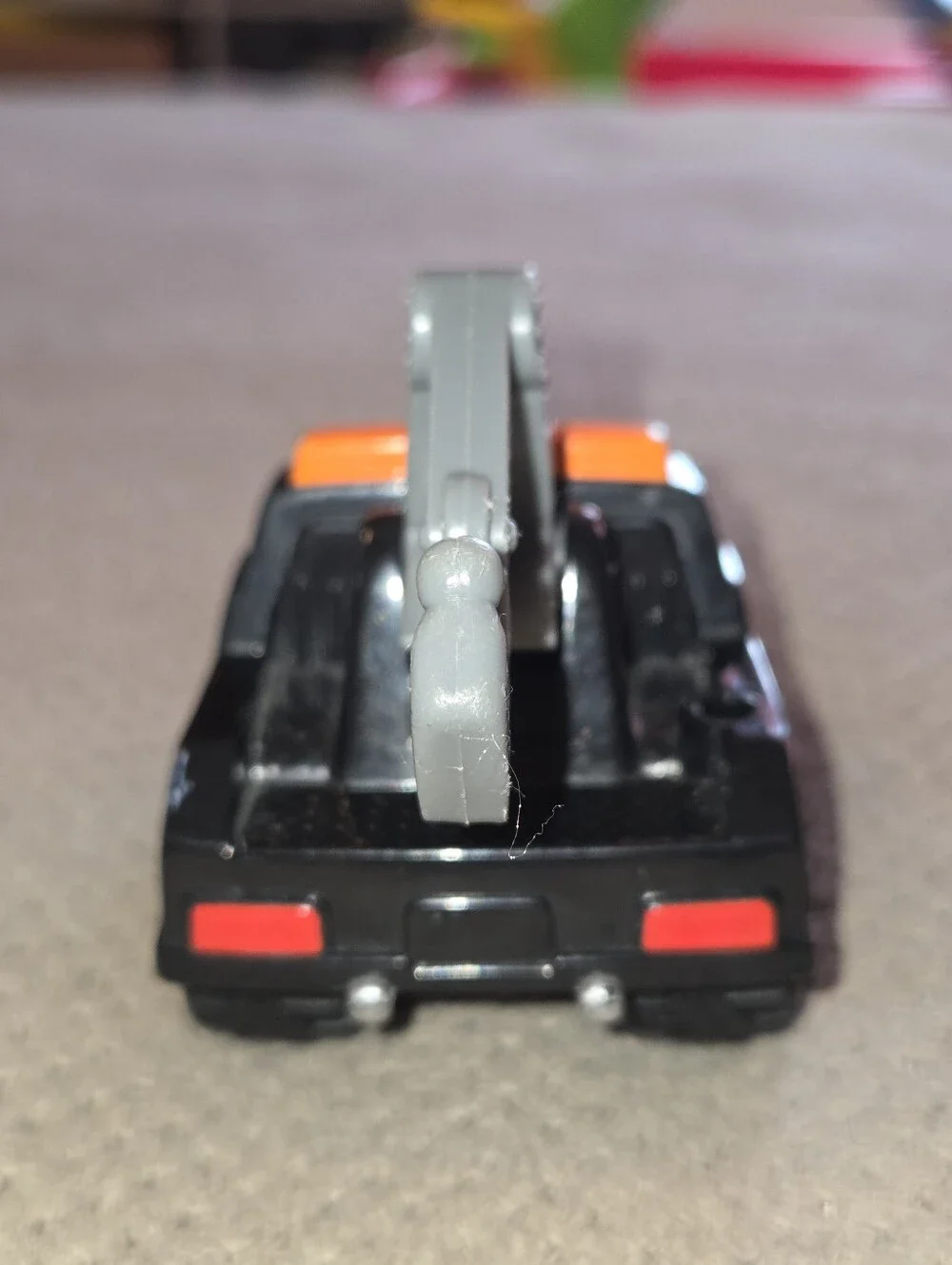 Fisher Price 1995 Vintage Big Action Garage Replacement Black Tow Truck